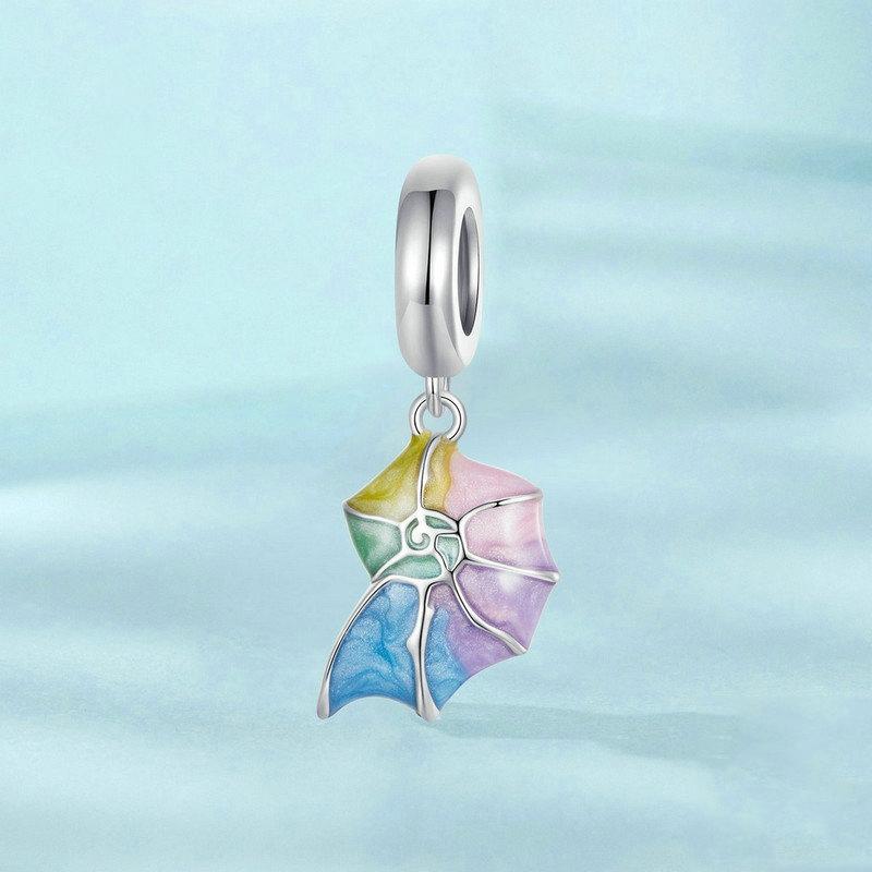 925 Sterling Silver Neon Conch Bracelet