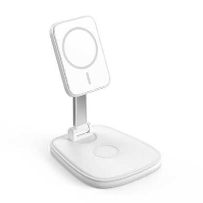 15W Multifunctional Desktop Wireless Charger - Black