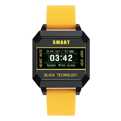 0.96 Inch Tft Screen Life Waterproof Smart Watch Support Sleep Monitoring / Heart Rate Monitoring / Blood Pressure Monitoring / Pulse Reminder - Black