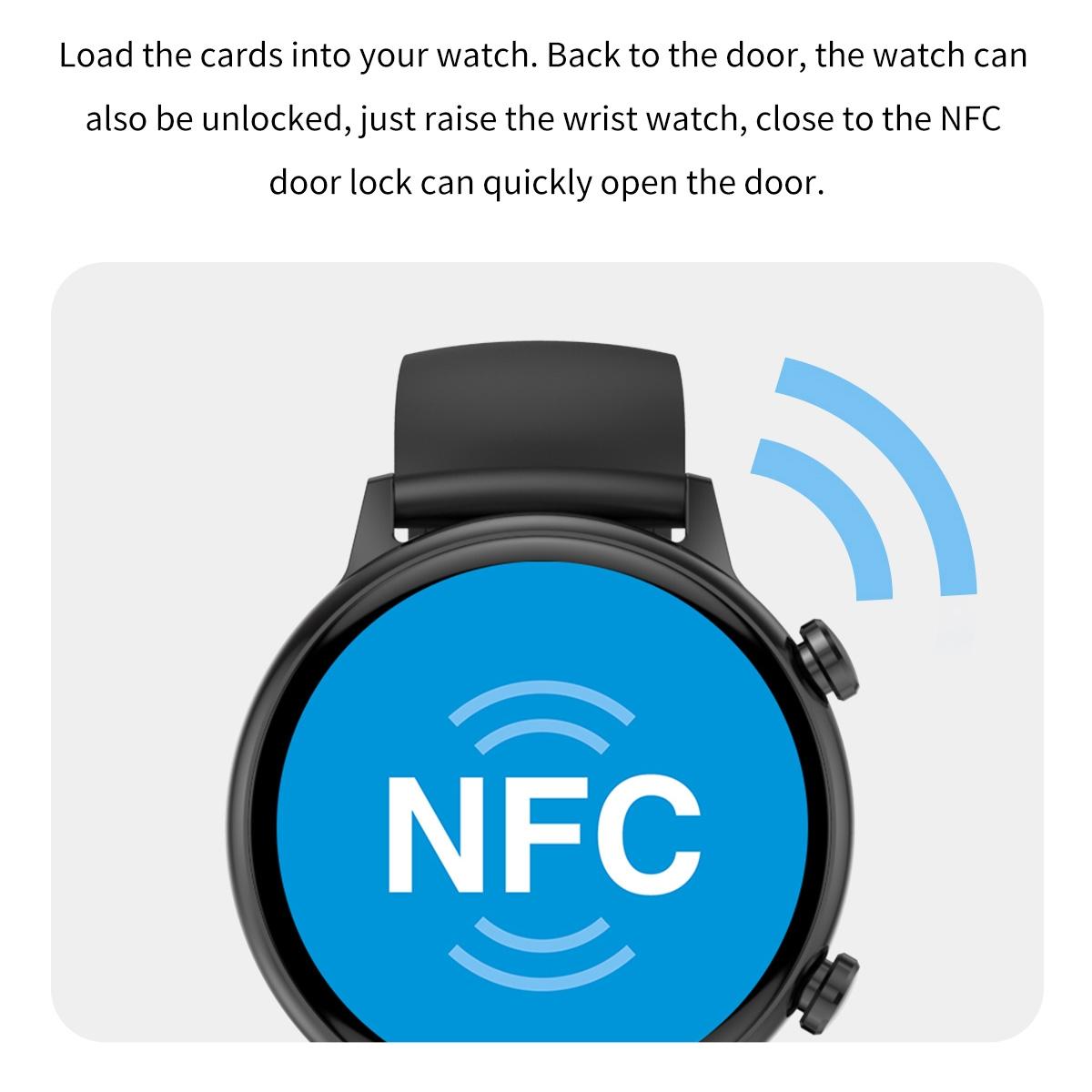 1.1 Inch Smart Stainless Steel Band Watch Support Bluetooth Call / Blood Oxygen Monitoring - Gold