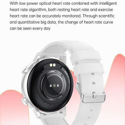 1.1 Inch Smart Stainless Steel Band Watch Support Bluetooth Call / Blood Oxygen Monitoring - Gold