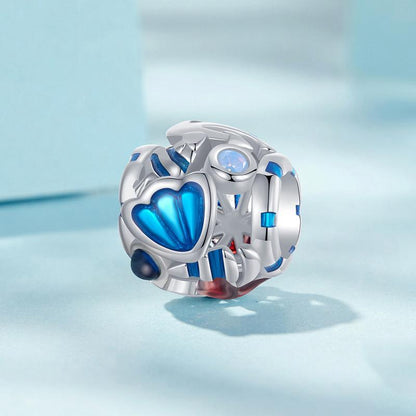 925 Sterling Silver Marine Shell Creature Hollow Diy Beads