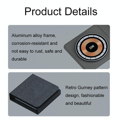 15W 3 In 1 Foldable Magnetic Wireless Charger