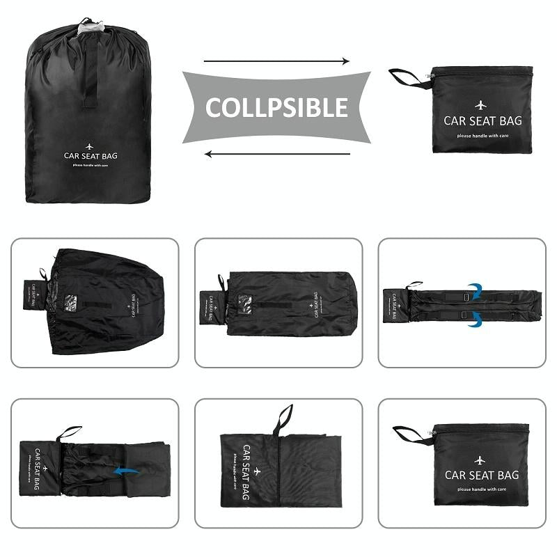 Travel Bag for Car Seat Stroller Wheelchair Storage - Blue