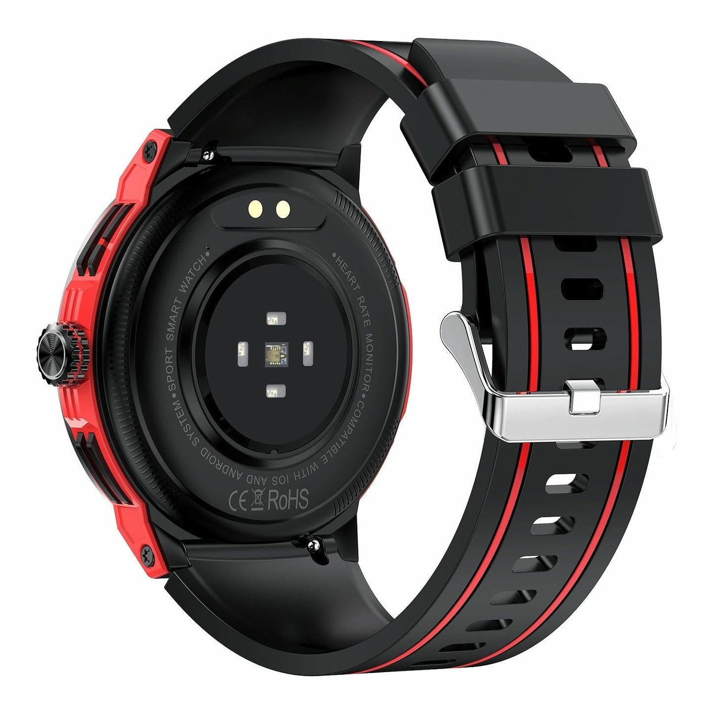 1.43 Inch Bt5.3 Ip68 Sport Smart Watch Support Bluetooth Call / Message Notification / Heart Rate / Blood Pressure Health Monitor - Orange