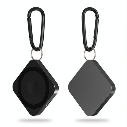 3 In 1 Portable Wireless Charger For Iphone Airpods And Iwatch - Black