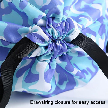 Kids' Swim Bag Cute Cartoon Beach Backpack Waterproof Dry / Wet Large 2 Layer - Blue - Large 2 Layer