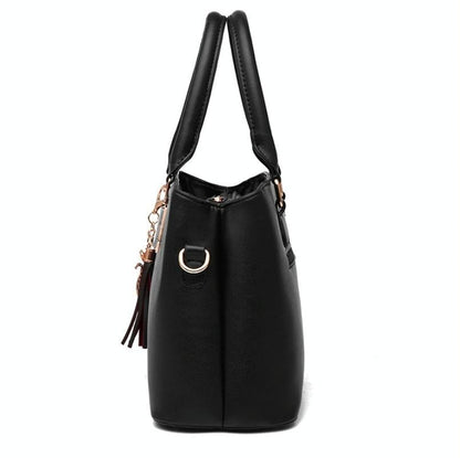 Women 2-in-1 Casual Messenger Bag - Large Capacity - Red Wine