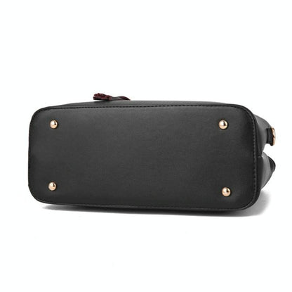 Women 2-in-1 Casual Messenger Bag - Large Capacity - Red Wine