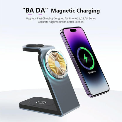 3 In 1 Magnetic Wireless Charger For Sw18 - Tarnish