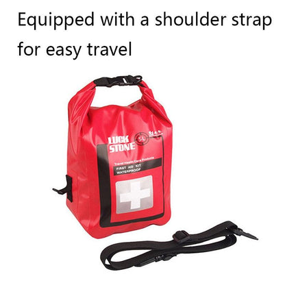 Waterproof 5L First Aid Bag For Outdoor Adventures Red