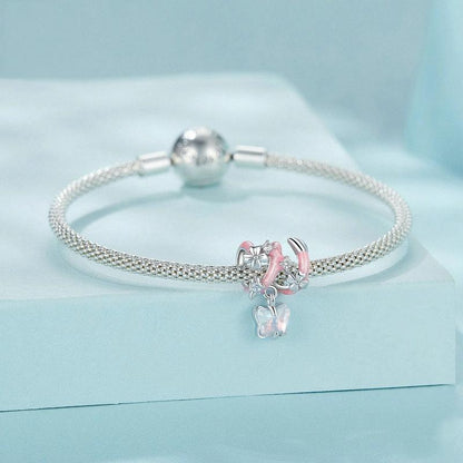 925 Sterling Silver Fantasy Butterfly Beads