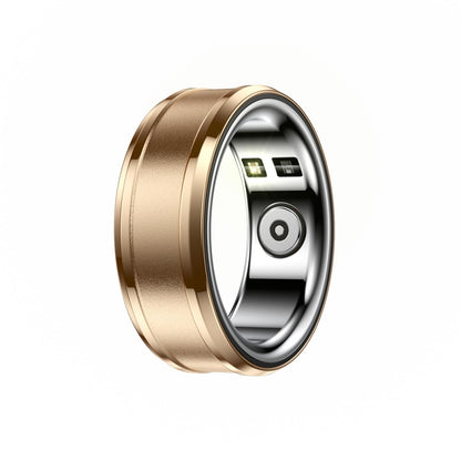 Smart Ring With Heart Rate Blood Oxygen & Sleep Monitoring - R3 Size 23 - Gold