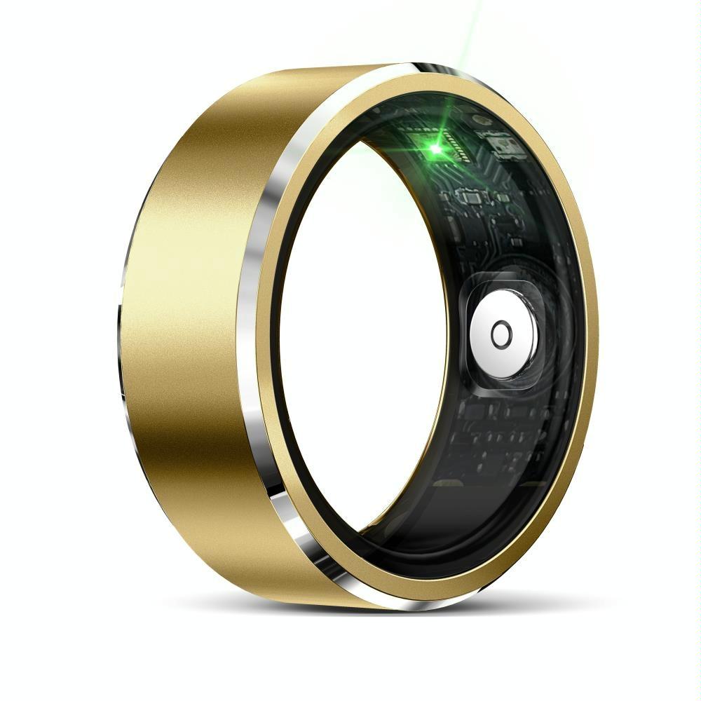 Smart Ring For Health Monitoring & Multiple Sports Modes - Size 10 - Silver