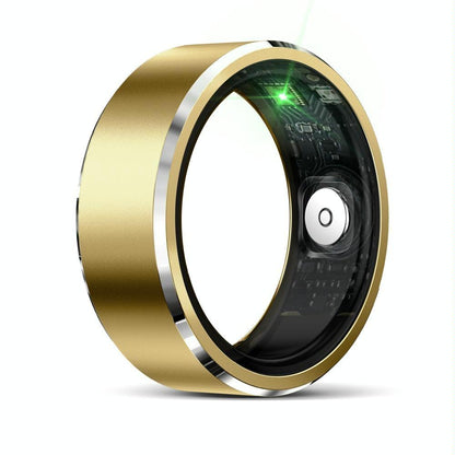 Smart Ring For Health Monitoring & Multiple Sports Modes - Size 10 - Silver