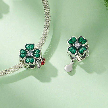 925 Sterling Silver Lucky Ladybug Diy Beads