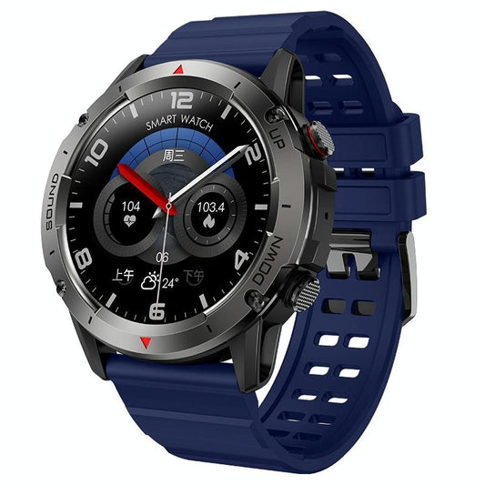 1.39 Inch Colour Screen Smart Watch Support Heart Rate Monitoring / Blood Pressure Monitoring - Black
