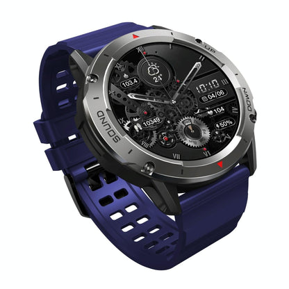 1.39 Inch Colour Screen Smart Watch Support Heart Rate Monitoring / Blood Pressure Monitoring - Black