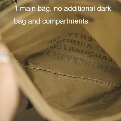 Vintage Canvas Handbag for Documents and Files - Coffee