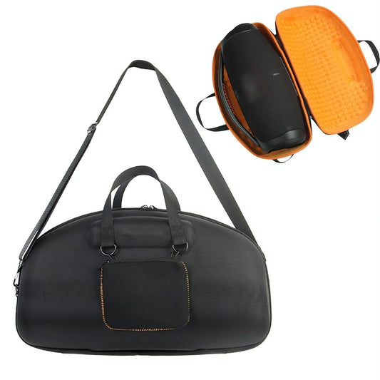 Jbl Boombox 3 Portable Storage Case with Charger Bag - Eva Material - Black + Orange