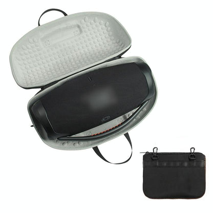 Jbl Boombox 3 Portable Storage Case with Charger Bag - Eva Material - Black + Orange