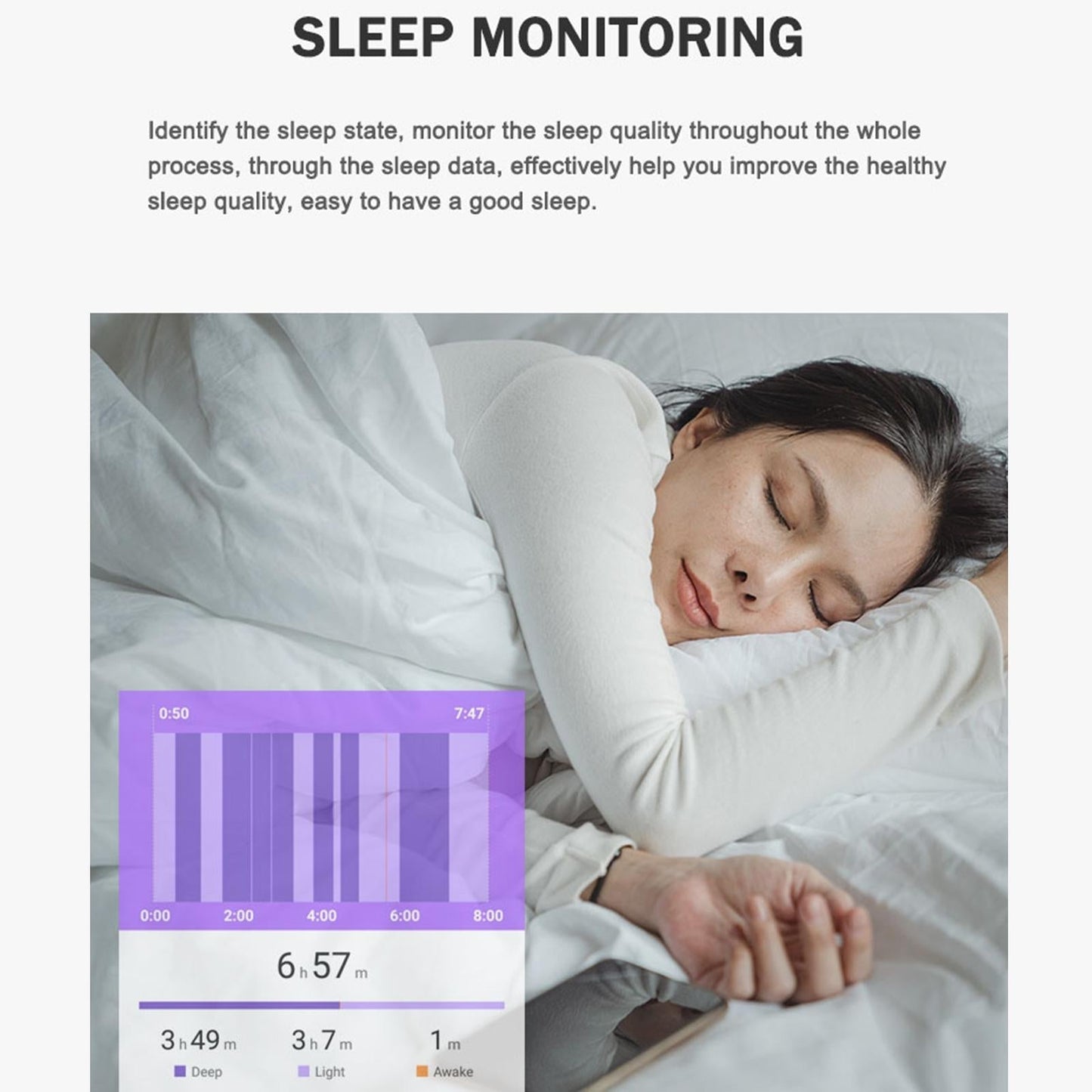 1.3 Inch Tft Screen Smart Watch Support Blood Pressure Monitoring / Sleep Monitoring - Green