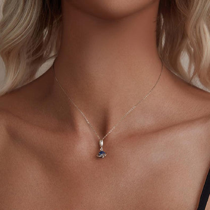 925 Sterling Silver Openable Travel Pendant