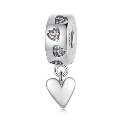 925 Sterling Silver Diy Love Beads