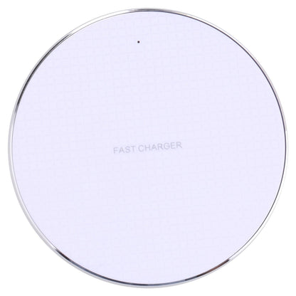 15W Plaid Desktop Wireless Charger - Black