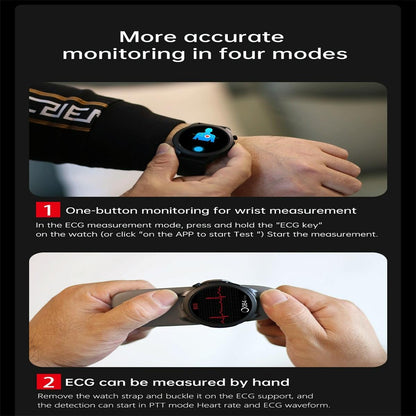 Smart Watch With Heart Rate And Blood Pressure Monitoring