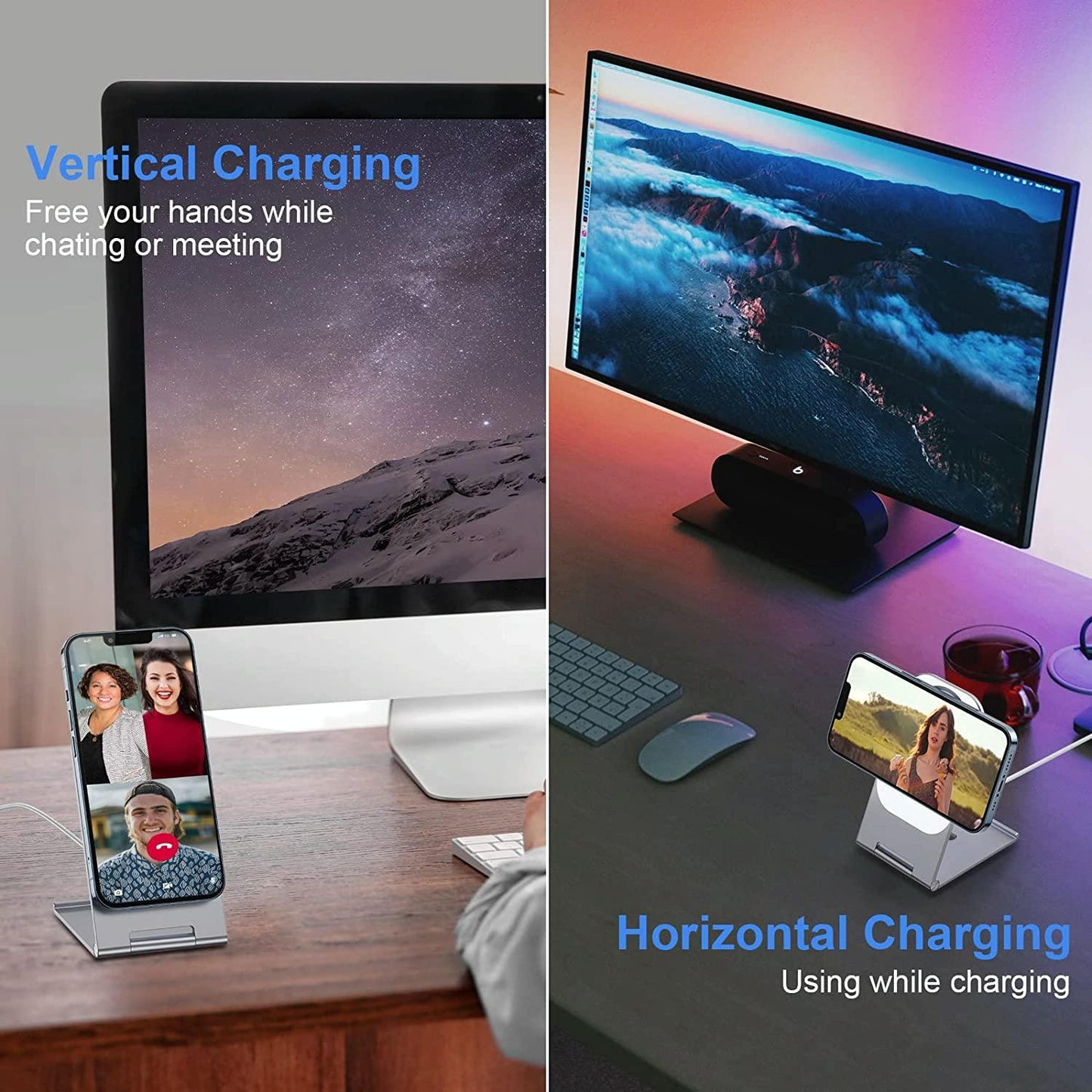 15W Magnetic Wireless Charger For Iphone 12+ - Black