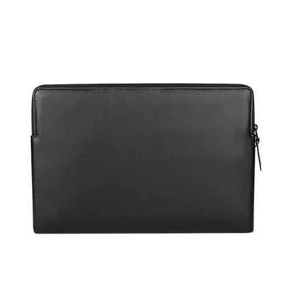 14.1-15.4 Inch Thin and Light Laptop Liner Bag with Pu Material - Cowhide Yellow
