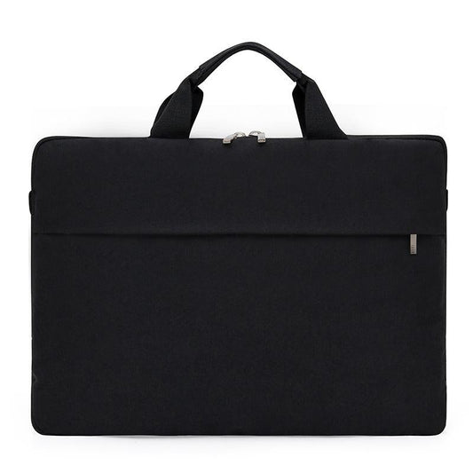 Waterproof Single Shoulder Notebook Bag - 14 Inch Portable & Durable - Black
