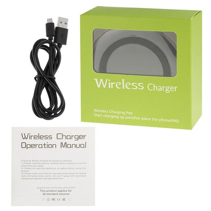 Wireless Charging Pad Qi Standard - Black