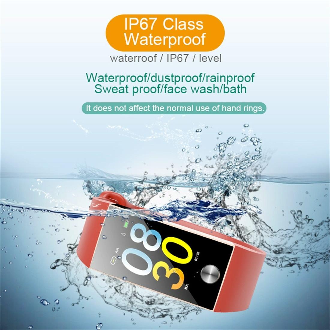 Waterproof Bluetooth Smartwatch With Tft Screen - Black