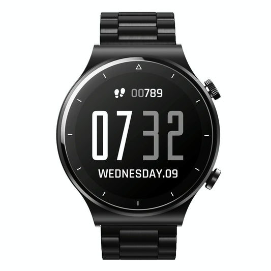 Ip67 1.28 Inch Touch Smart Watch Black - Black