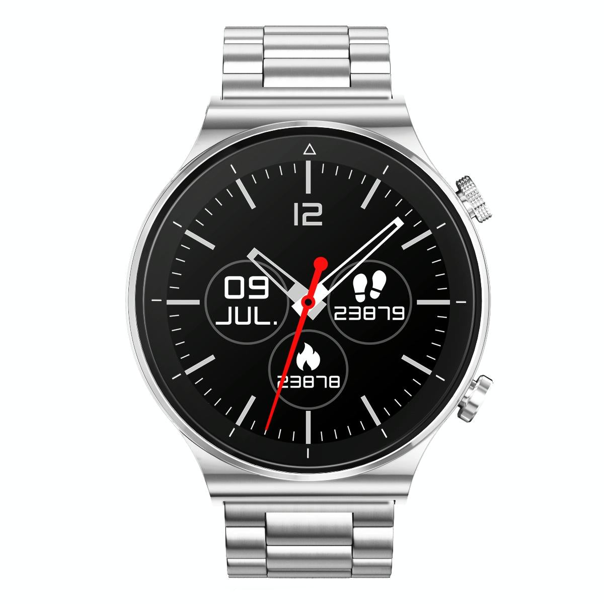 Ip67 1.28 Inch Touch Smart Watch Black - Black