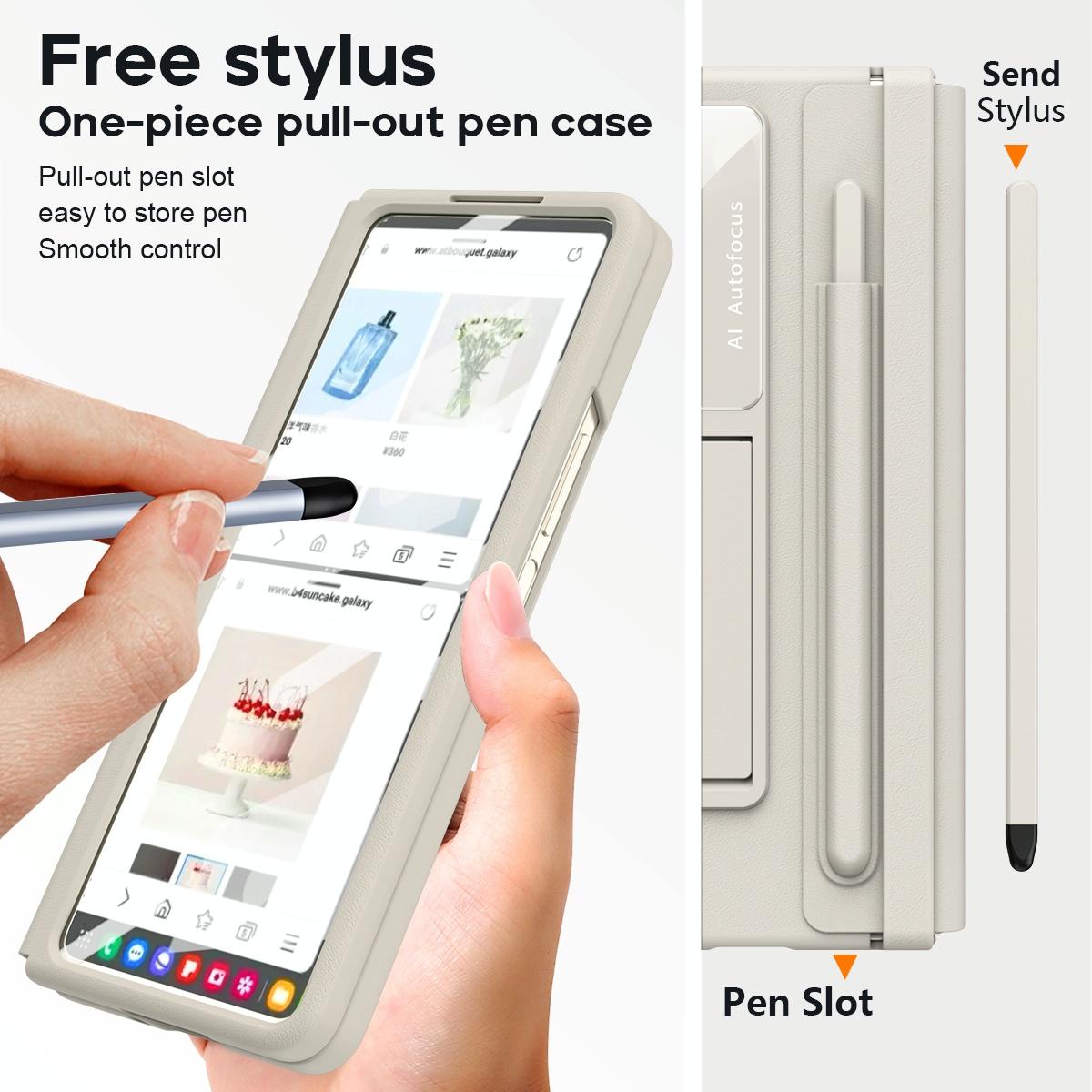 5g Phone Case with Pen Slots - Full Coverage - Black