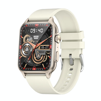 1.96 Inch Ips Screen Smart Watch Supports Bluetooth Calls / Blood Oxygen Monitoring - Gold