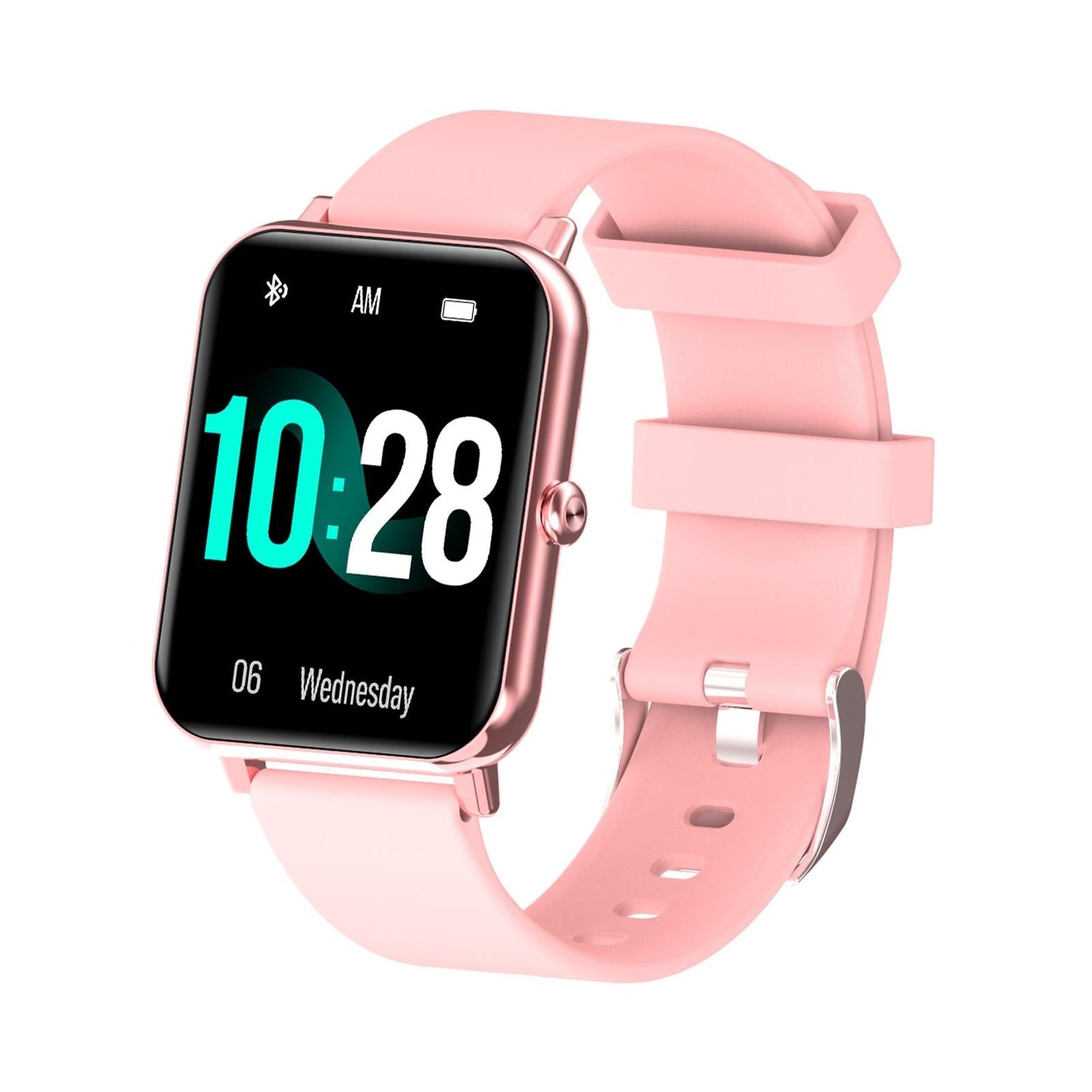 1.69 Inch Tft Screen Ip67 Waterproof Smart Watch Support Body Temperature Monitoring / Sleep Monitoring / Heart Rate Monitoring / Incoming Call Reminder - Blue