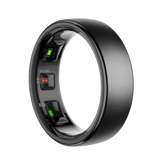 Smart Ring Heart Rate Blood Oxygen Sleep Sports Size 8 - Gold