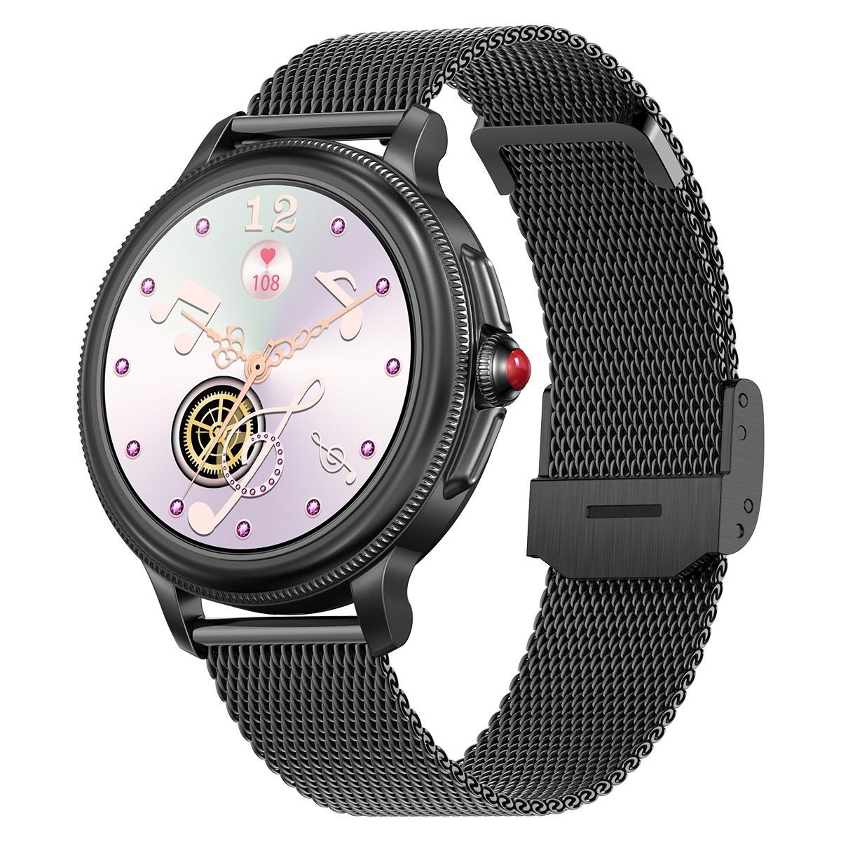 Smart Wristband With Waterproof Heart Rate And Blood Pressure Monitoring - Gold