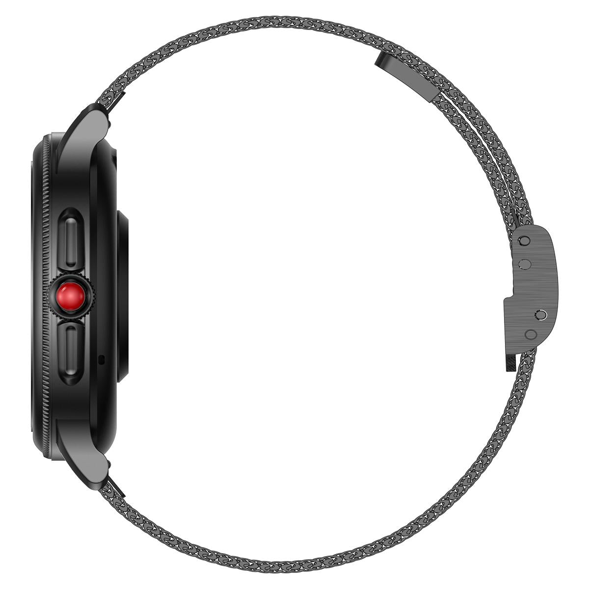 Smart Wristband With Waterproof Heart Rate And Blood Pressure Monitoring - Gold