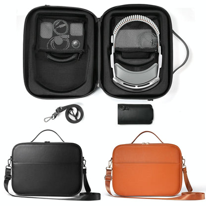 Apple Vision Pro Headset Bag - Compact Storage Solution - Brown
