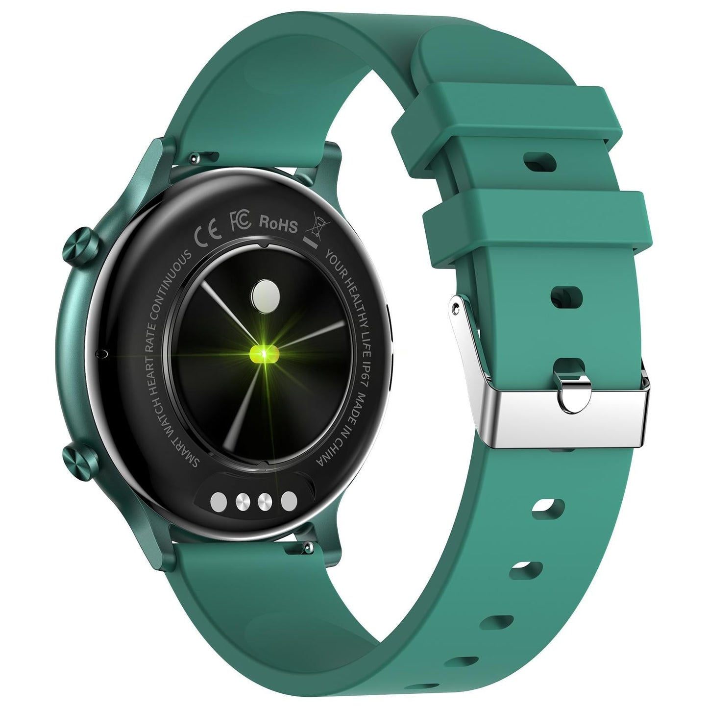 1.32 Inch Waterproof Smart Watch With Bluetooth Calling & Sleep Monitoring - Red