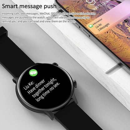 1.32 Inch Waterproof Smart Watch With Bluetooth Calling & Sleep Monitoring - Red