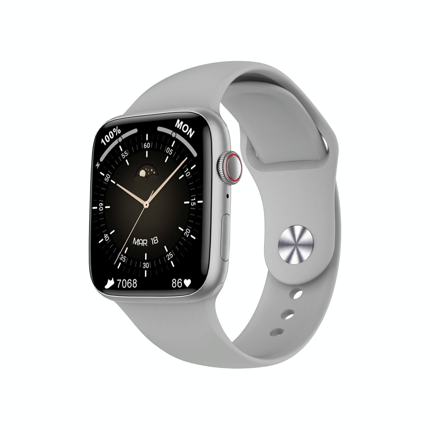 1.9 Inch Tft Screen Smart Watch Support Bluetooth Call / Menstrual Cycle Reminder - Black