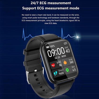 1.91 Inch Waterproof Smart Watch With Ai Diagnosis & Health Monitoring - Brown