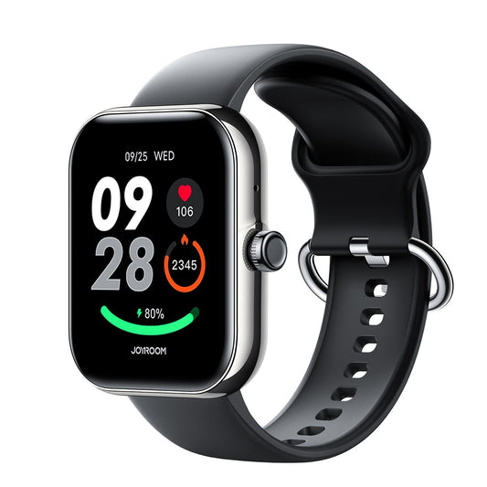 1.96 Screen Inch Smart Watch With Bt Call & Heart Rate - Graphite Black