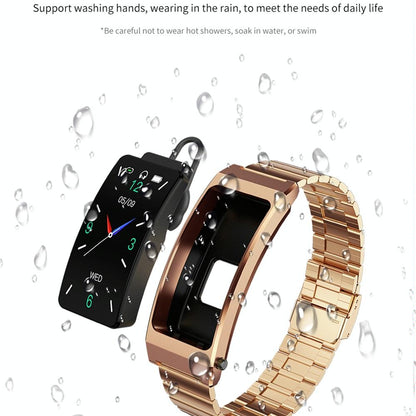 Sleep Oxygen Monitoring Smart Bracelet - Rose Gold